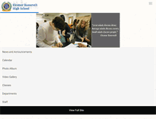 Tablet Screenshot of erhsnyc.org